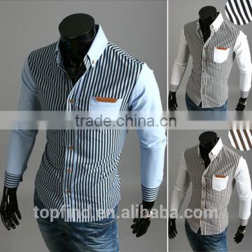 wholesale korean style slim fit t shirt for men with cheap price