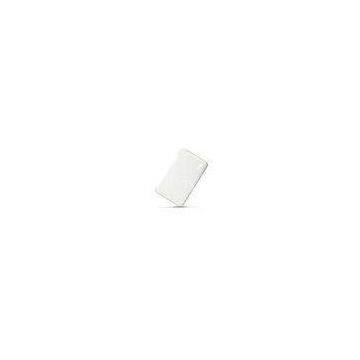 White Thin USB 5000mAh Li-polymer Power Bank , HTC One Portable Charger