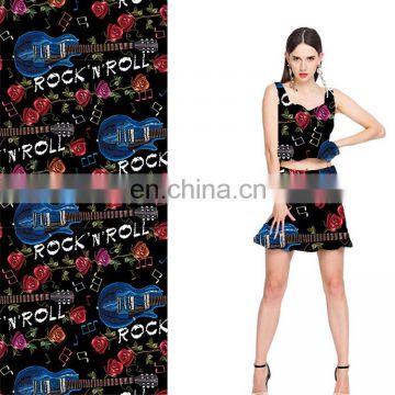 High Quality Durable Using Various Printed woven silk fabric