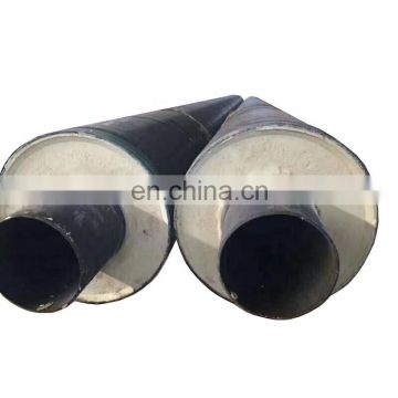 Black HDPE jacket insulation seamless steel pipe