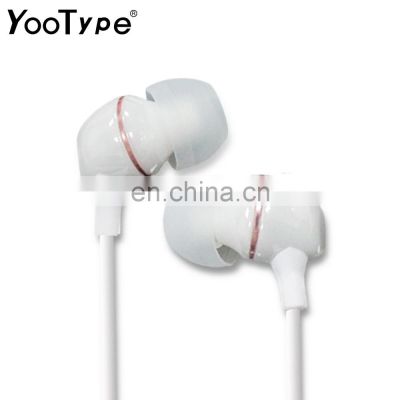 YooType wired in-ear earphone wired 3.5mm jack headset mini in ear earbuds