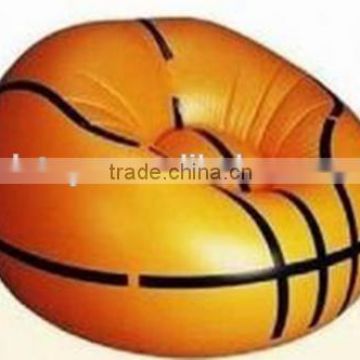 Factory direct Inflatable basketball shape sofa Inflatable air sofa/chair