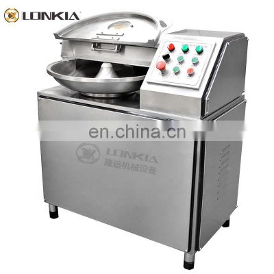 Multifunction chopper mixer machine Electric Meat Cutter Mixer 125L Bowl Cutter for Sausage