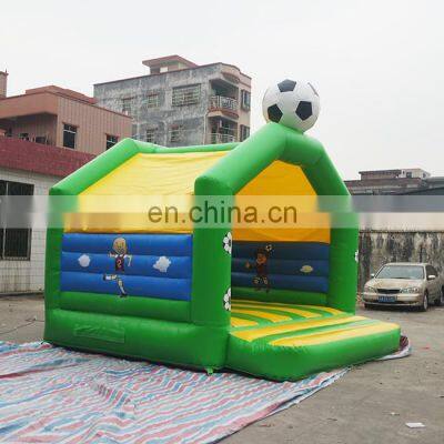 New inflatable football bouncer house plato PVC tarpaulin trampoline