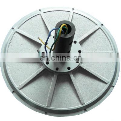 Low Torque 5KW 300 RPM Axial Flux Coreless Disc Three Phase Permanent Magnet Generator