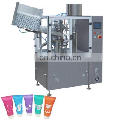 13 - 60mm diameter plastic tube emulsion filling and sealing machine