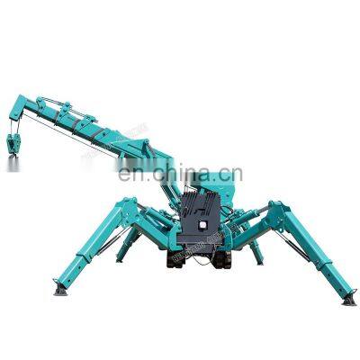 3ton Mini Hydraulic spider crane lift