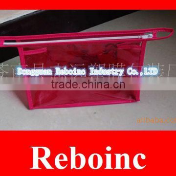 Standable clear promotional pouch with logo Reboinc-Z048