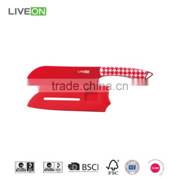 Hot sale non stick coating santoku knives 2.5MM Thickness