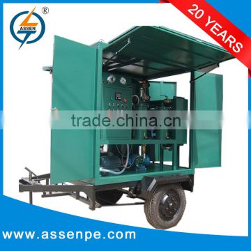 High Performance Double Stage recycle waste oil/oil filter machine price