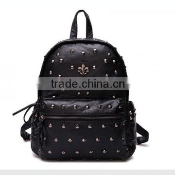 Fashionable backpacks day backpack PU backpack korea leather