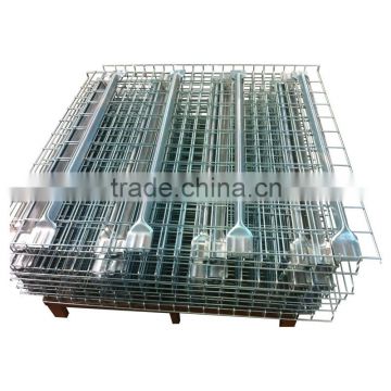 Welded galvanized steel storage wire mesh decking panels for rack