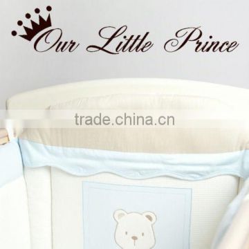 [Alforever] Our little princess quote wall decals