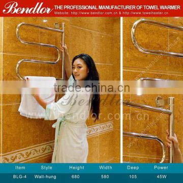 Swivel And High Quality Polished Heated Towel Rails / TOWEL WARMER (BLG-4)