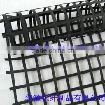 two-directional draw and extend plastic geogrid