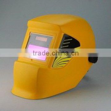 (Hot sale!)Solar Powered Auto-Darkening Welding Helmet welding mask (WH4400 yellow)