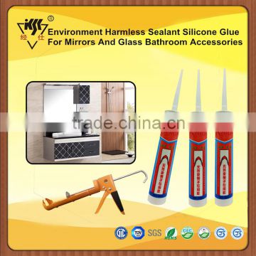 Environment Harmless Sealant Silicone Glue For Mirrors And Glass Bathroom Accessories