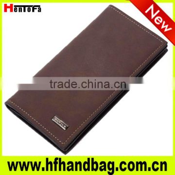 New design pu genuine leather wallet