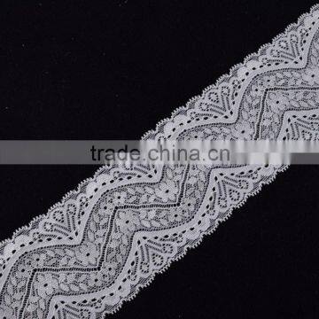 fashion cheap elastic lace trim, stretch lace trim for ladies's tank rt133