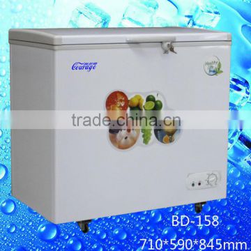 BD-158 Energy-saving technologies mini chest freezer CFC-free freezer