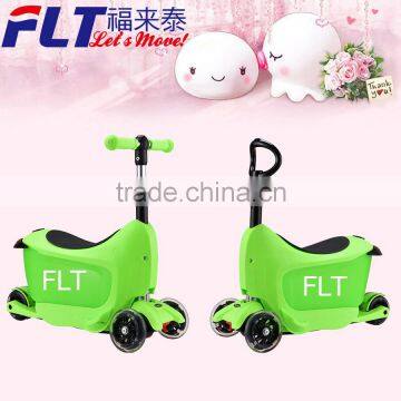 New Factory Direct 3 in 1 cheap Kids Kick Scooter with comfortable Seat