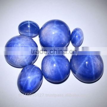 117.30 Ct Blue Star Sapphire 6 Rays Lab Created Stone