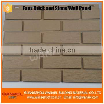 Wanael Faux Brick Plastic Exterior Wall Siding Panel