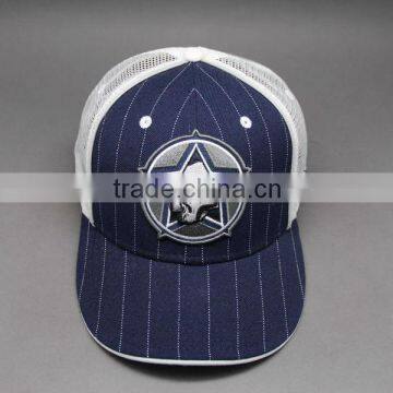 CUSTOM MESH TRUCKER CAP/FLAT BILL TRUCKER CAP/FLAT TRUCKER CAP/CUSTOM TRUCKER CAP/HOT SALE DESIGN HAT