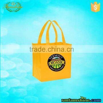 Eco friendly promotional non woven design shopping bag