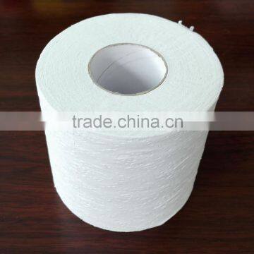 Mini printed toilet tissue paper roll