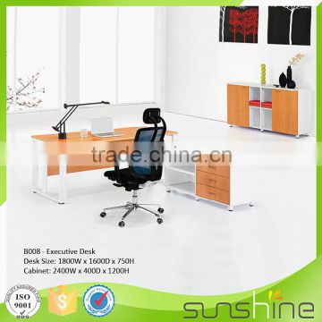 classic style secretary desk Modern China style wood based panel office desk