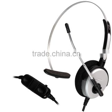 Monaural noise cancelling best call center headset with OEM package