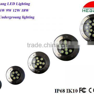 Single color ingroung led outdoor light