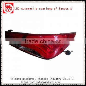 Automobile OEM led rear light lamp for Sonata 8 Hyundai Made in China Taizhou