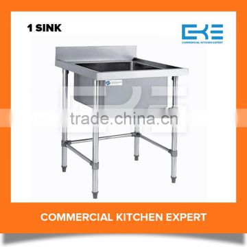 Big Manufacturer Free Standing 304 Stainless Steel Kitchen Used Sinks
