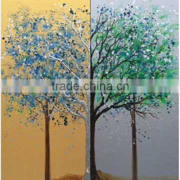 Home Decoration 2 Panel Famous Modern Oil Paintings Art On Canvas