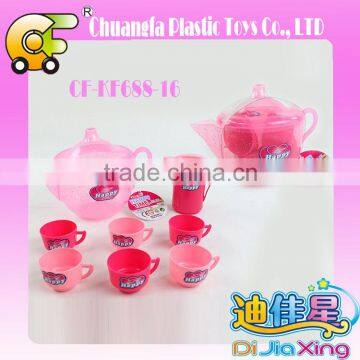 Hot item play pretend toy utensils tea set toy for kids