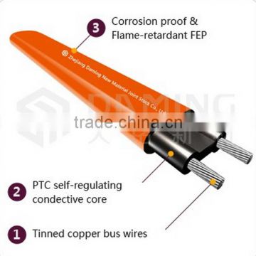 China supplier roofing snow ice defrosting electric cable wire