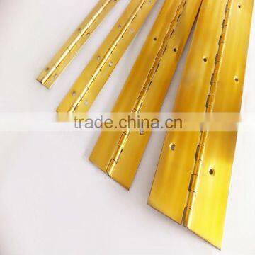 continuous piano brass hinge for furniture