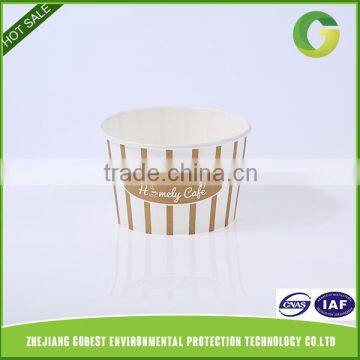Zhejiang GoBest ice cream paper cups with lids to US