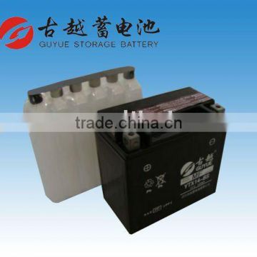 Maintenance Free MF Motorcycle Battery YTX16-BS
