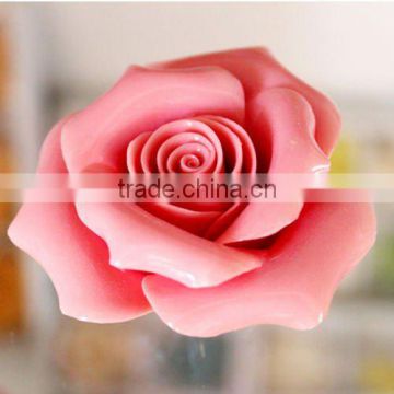 wholesale custom pink ceramic flowers gifts