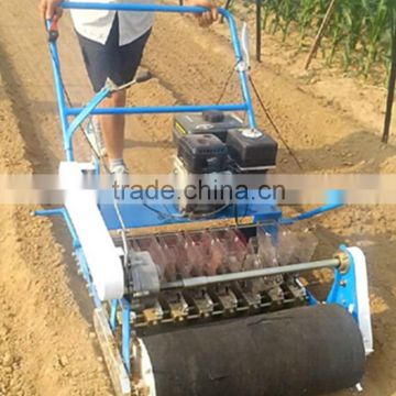 small adjustable grass seeder with motor