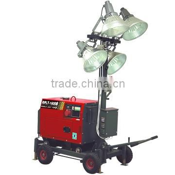 Small size portable light tower