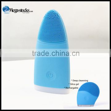 New Portable Cheap Mini Silica gel wash face machine wash facial device