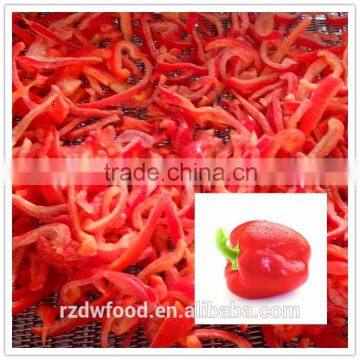 IQF Frozen Red Pepper Slices