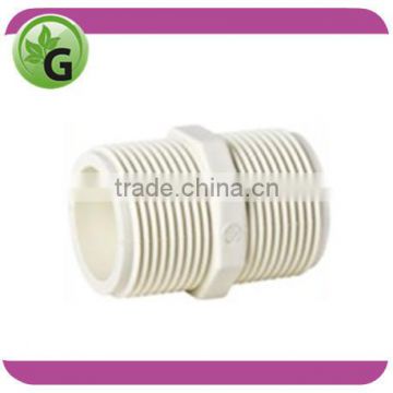 PVC double male coupling from GreenPlains