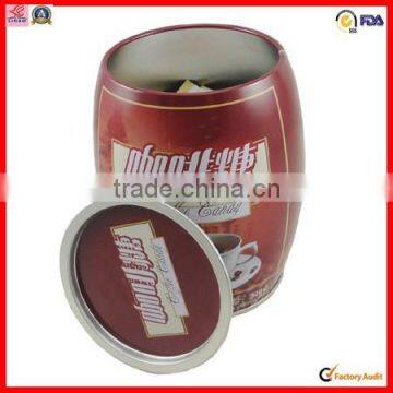 airtight high grade coffee metal tins