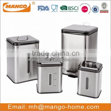 Hot Sale Square stainless steel rice storage box