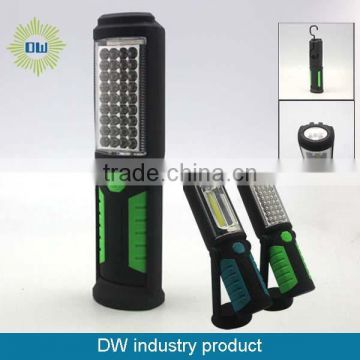 3W COB battery power Magnetic LED Work Light with swivel hook